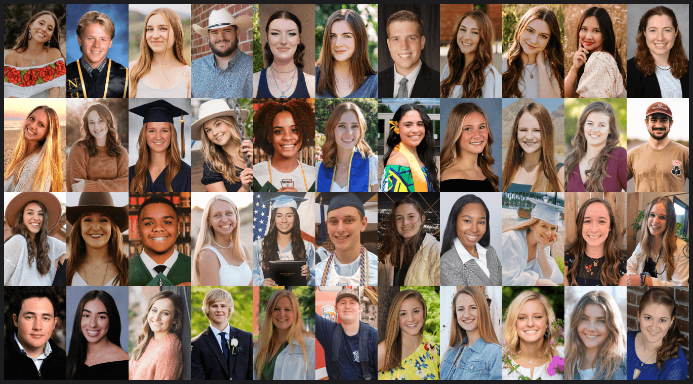 Scholarship Recipients from 2024, 2023, and 2022 Scholarship Recipients from 2024, 2023, and 2022